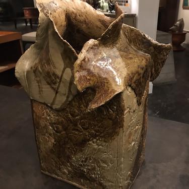 Slab Ceramic Vase