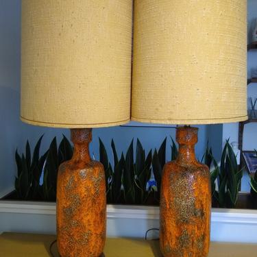 Fat Lava table lamps (set) by CentimentalValue