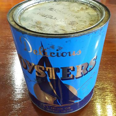 Delicious Oyster One Gallon Can