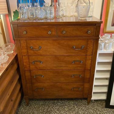 Directoire style chest of drawers 38.5” x 20.25” x 48.5”