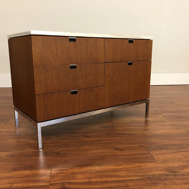 Marble Top Credenza by Florence Knoll for Knoll 