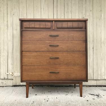 Midcentury High Chest of Drawers