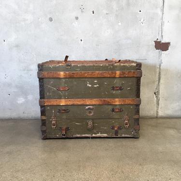 Antique Trunk with Drawers