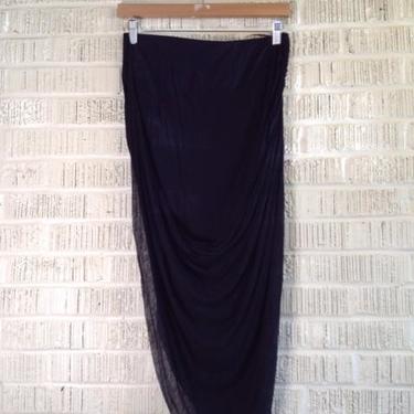 Zara Collection Size L Black Skirt