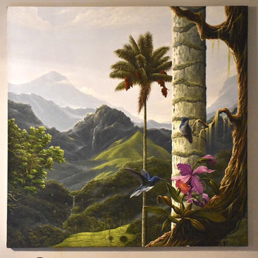 Original Nature Painting of Scenic Colombia 