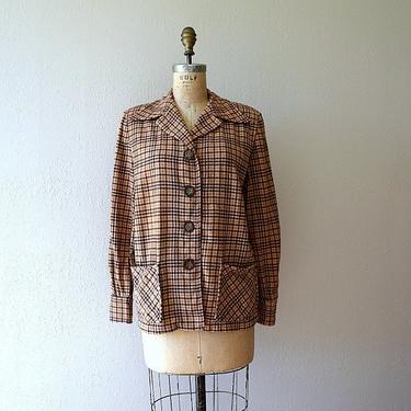 Pendleton 49er jacket . vintage 50s wool jacket 