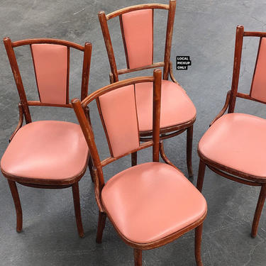 LOCAL PICKUP ONLY ———— Vintage Bentwood Dining Chairs 