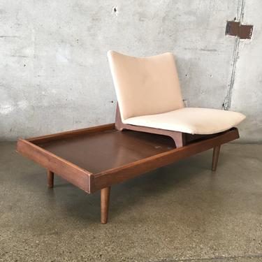 Mid Century S&D Industries of BH Sofa Table with One Removable Seat