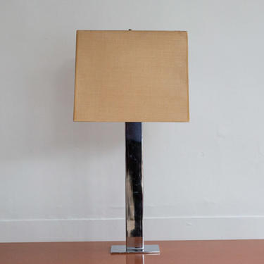 George Kovacs Chrome Table Lamp