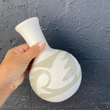 Cream Southwestern Vase