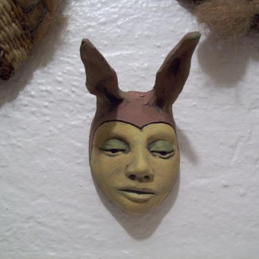 Jacqueline Hurlbert NW / Oregon Artist Mask / Sculpture titled 