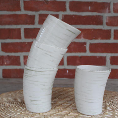 Studio Nova Samba Gray Ceramic Mugs Teacups PR703 Set of Four 
