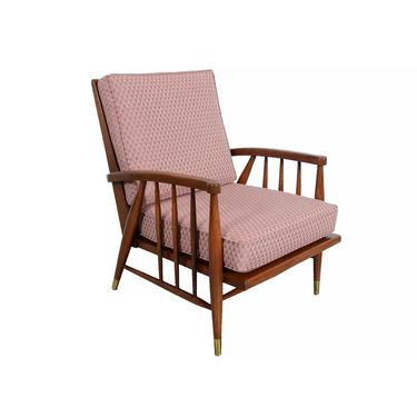 Mid Century Modern Lounge Chair Hollywood Regency 