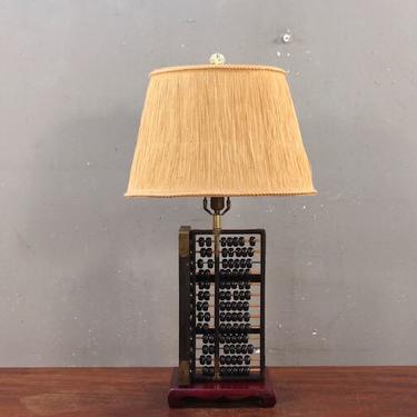 Chinese Abacus Table Lamp