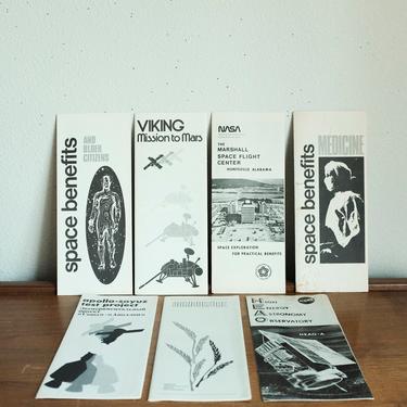 Collection of Vintage Nasa Booklets 