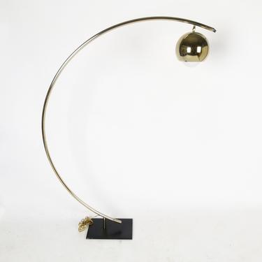 Goldtone Arc Lamp