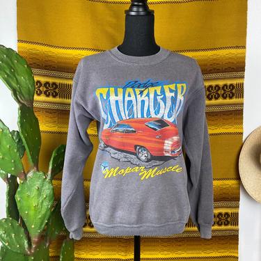 Vintage 80s/90s Dodge Charger Crew Neck Size Small 