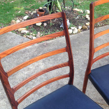 Danish Modern J.L MOLLER Rosewood Dining Chairs 