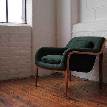 Bill Stephens Bent Wood Easy Chair for Knoll 
