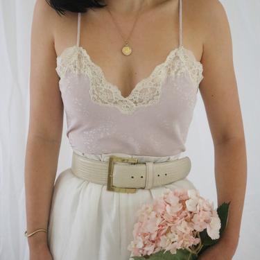 Vintage Christian Dior Lace Camisole Top - Small 