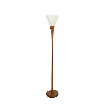 Teak Floor Lamp Danish Modern 