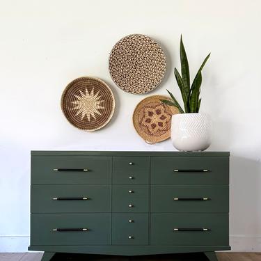 AVAILABLE- Green Mid Century Dresser 