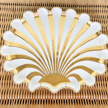 Art Deco Shell Platter