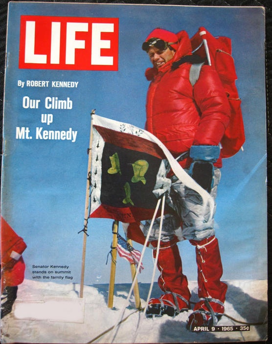 Life Magazine Original April 9 1965 Robert Kennedy Climbs Mt. Kennedy Edition 