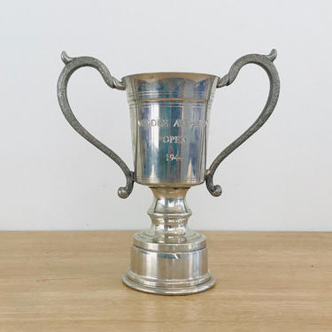 Vintage Trophy Championship Cup Loving Cup Middle Atlantic Open circa 1944 