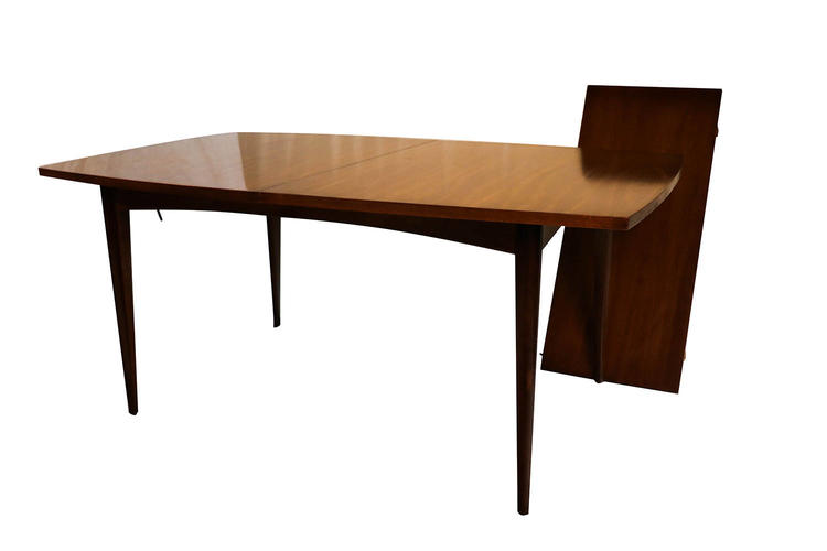 Mid Century Modern American of Martinsville Expandable Dining Table 