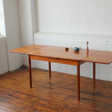 Restored Danish Teak Refractory Table 