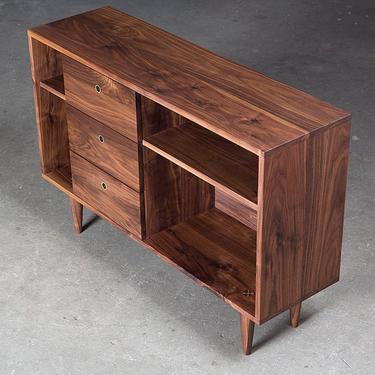 Park Sideboard // Mid Century Modern Style Credenza Bookcase 