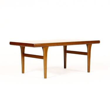 Danish Modern / Mid Century Teak Rectangular Coffee Table — Attributed to Johannes Andersen 
