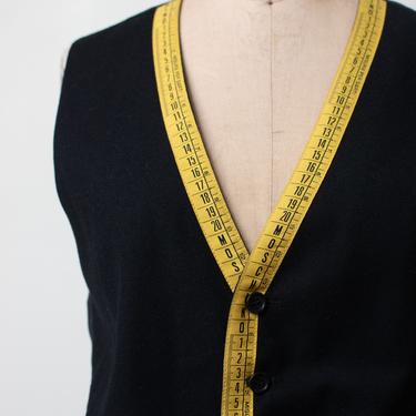 1990s Measuring tape Vest | Moschino Cheap &amp; Chic 