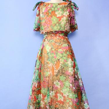 Miss Elliette Floaty Floral Dress S