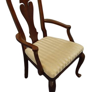 Bernhardt Furniture Mahogany Traditional Dining Arm Chair 
