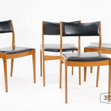 4 Johannes Anderson for Uldum Mbelfabrik Chairs