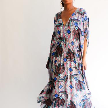 Melissa Odabash Printed Maxi Dress, One Size