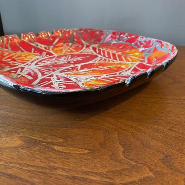 1960s RAYMOR Brightly colored Ashtray\/Catch-all stamped