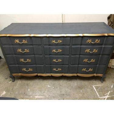 SAMPLE - Do not purchase - See description - French Provincial 12 Drawer Dresser/Changing Table/Buffet/Credenza 