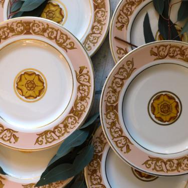 Florentine Vintage Ceramic Dinner Plates (set of 6)