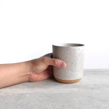 Simple Speckled Stoneware Sipper 