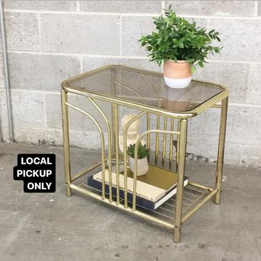 LOCAL PICKUP ONLY ———— Vintage End Tables ———— 2 on Hand Sold Separately 
