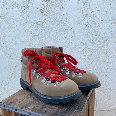 Vintage Tough Steppers Leather Hiking Boots 