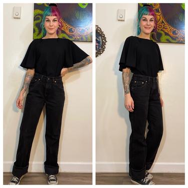 Vintage 1990’s Black Levi’s 517 Jeans 