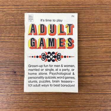 It's Time to Play Adult Games - Dell Purse Book - 1963 