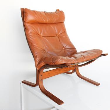 Westnofa Chair High Back Ingmar Relling Norways Mid Century Modern Danish Scandinavian 