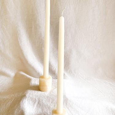 White Onyx Taper Candleholder