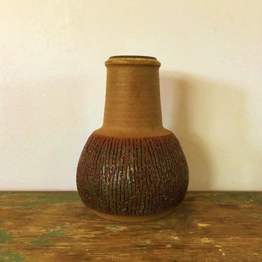 Danish Modern Vintage Sholm Stoneware Vase Designed by Einar Johansen 