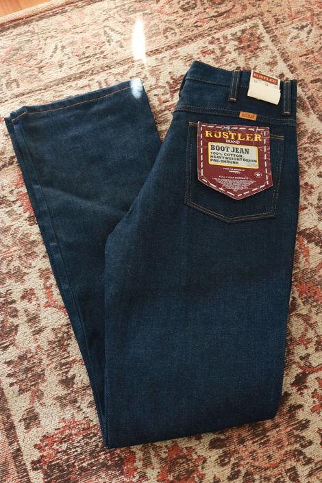Vintage 80’s Rustler Denim Jeans Cut Off Shorts sz 30” Waist Md